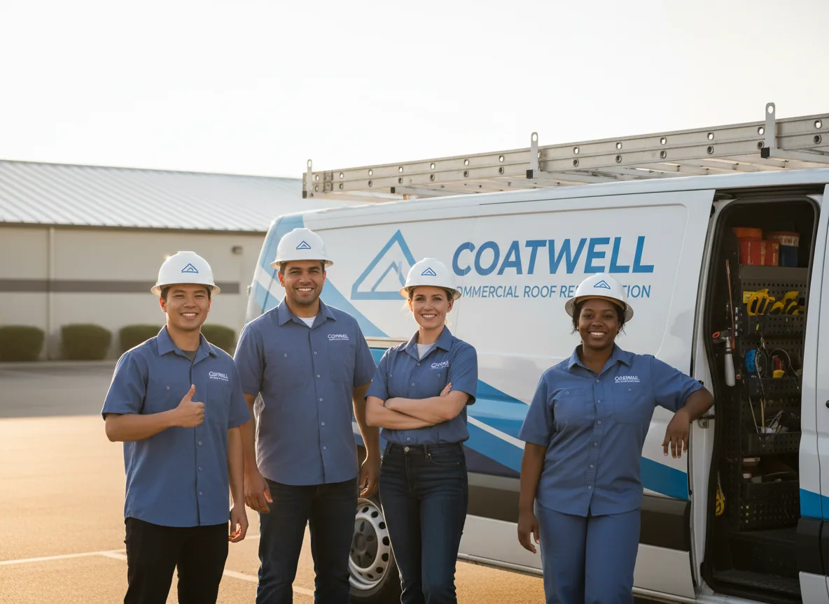Commercial roof coating company in Vail, IA